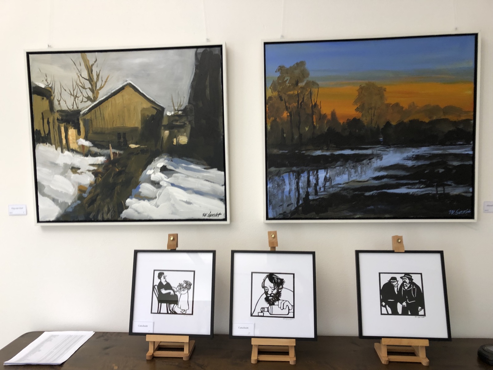 Galerie uf'm Land – Innenansicht