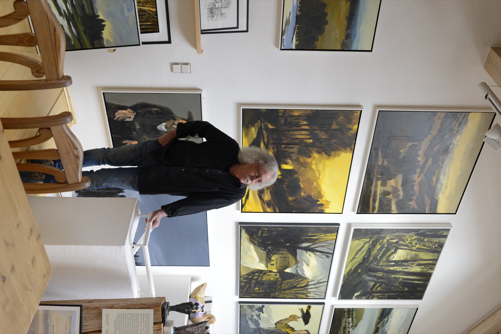 Werner Specht in der Galerie